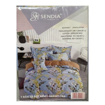 7 részes ágyneműhuzat garnitúra - virágmintás 7 részes ágyneműhuzat garnitúra - virágmintás