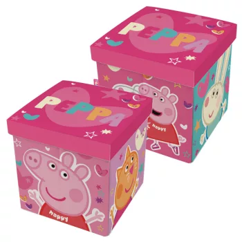 Peppa malac Happy játéktároló 30×30×30 cm