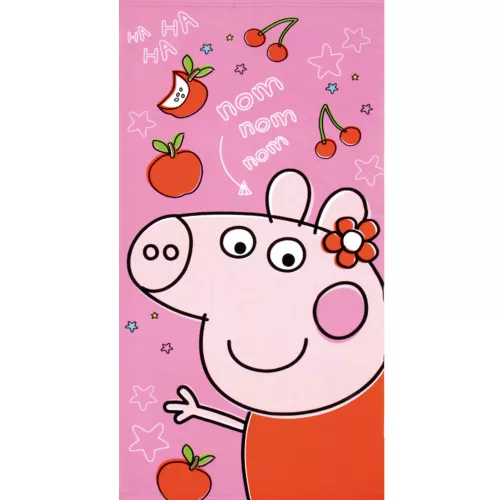 Peppa malac Fruits fürdőlepedő, strand törölköző 70x140cm (Fast Dry)