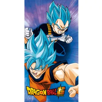   Dragon Ball Goku Power fürdőlepedő, strand törölköző 70x140cm (Fast Dry)
