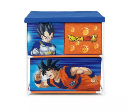 Dragon Ball Vegeta játéktároló állvány 3 rekeszes 53x30x60 cm