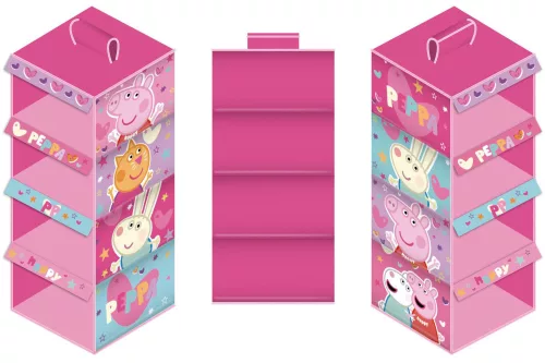 Peppa malac Happy függő szekrényrendező 4 részes