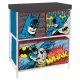 Batman Comic játéktároló állvány 3 rekeszes 53x30x60 cm