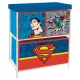 Superman Comic játéktároló állvány 3 rekeszes 53x30x60 cm