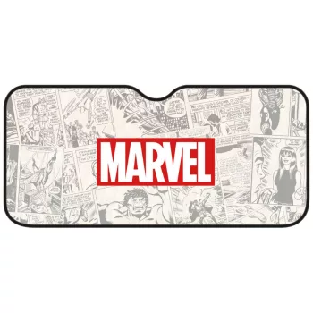   Marvel Comic alumínium autós napellenző, napvédő első szélvédőre 130x70 cm