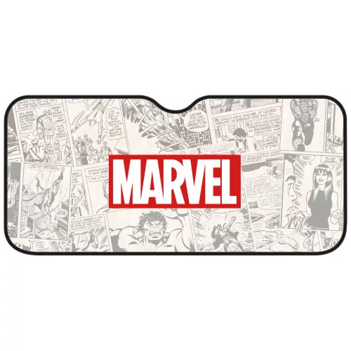 Marvel Comic alumínium autós napellenző, napvédő első szélvédőre 130x70 cm