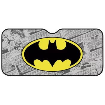   Batman Comic alumínium autós napellenző, napvédő első szélvédőre 130x70 cm