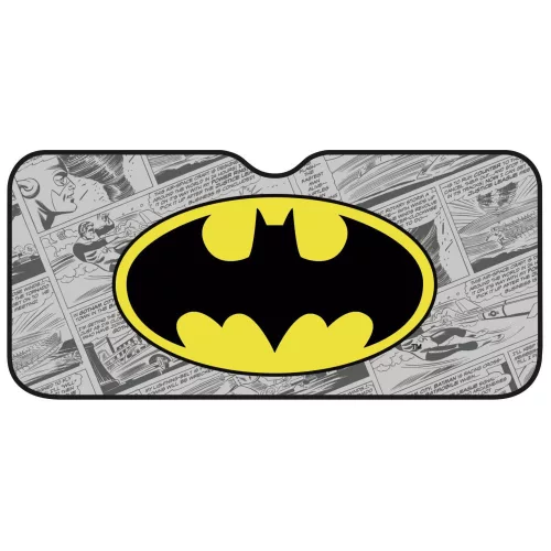 Batman Comic alumínium autós napellenző, napvédő első szélvédőre 130x70 cm
