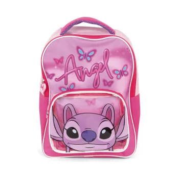   Disney Lilo és Stitch, A csillagkutya Pink Angel hátizsák, táska 30 cm