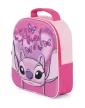Disney Lilo és Stitch, A csillagkutya Pink Angel 3D hátizsák, táska 32 cm