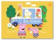 Peppa malac Ice Cream vendor puzzle 50 db-os