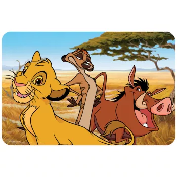 Disney Az Oroszlánkirály Hakuna tányéralátét 43x28 cm