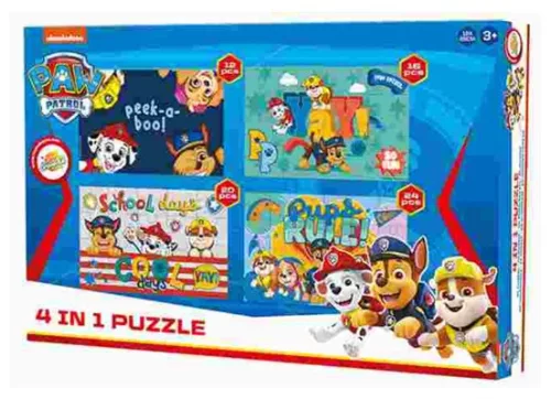 Mancs Őrjárat School Days puzzle 4 az 1-ben