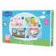 Peppa malac Friends puzzle 4 az 1-ben