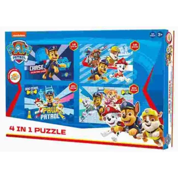 Mancs Őrjárat Team Work puzzle 4 az 1-ben