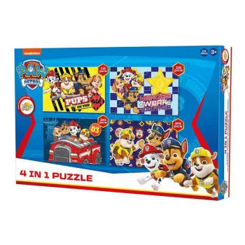Mancs Őrjárat Pups puzzle 4 az 1-ben