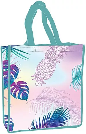 Ananász Holo hologrammos shopping bag 34 cm