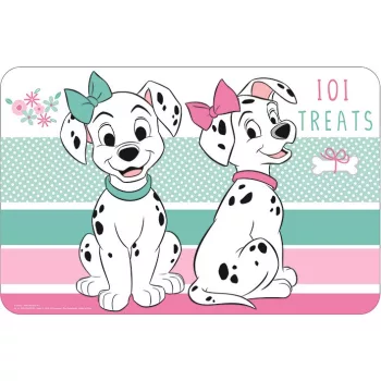 Disney 101 Siblings Kiskutya tányéralátét 43x28 cm