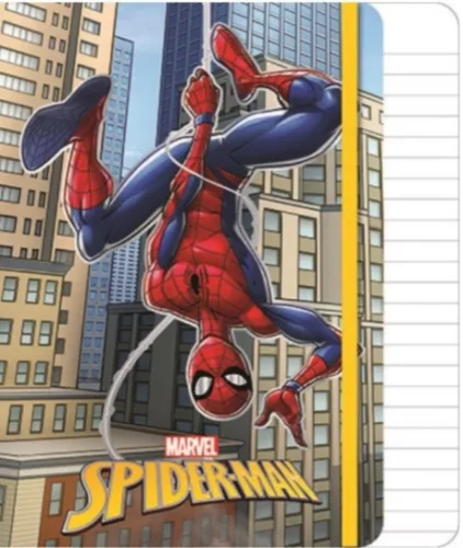 Pókember City A/5 vonalas füzet 80 lapos