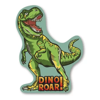 Dinoszaurusz T-rex formapárna, díszpárna 35x27 cm