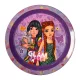 Glam Girls Team micro lapostányér