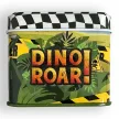 Dinoszaurusz Roar mini fém doboz 7,5 cm