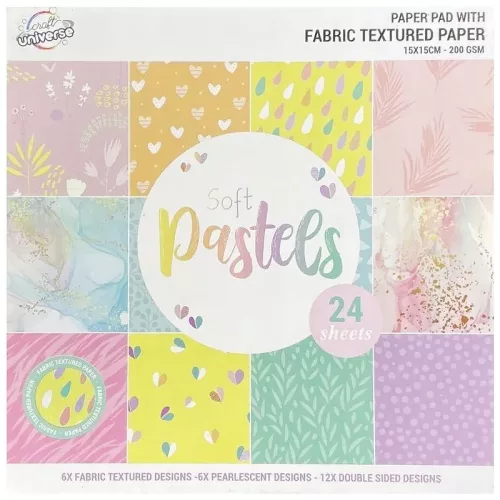 Színes Pastels kreatív papír szett