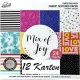 Színes Mix of Joy kreatív papír szett