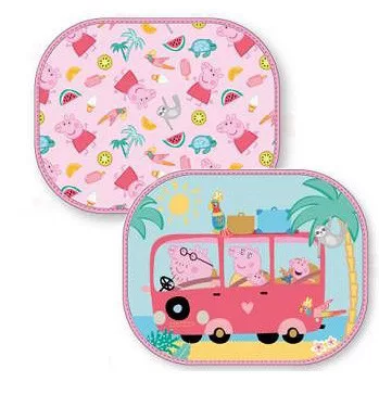 Peppa malac Summer napellenző ablakra 2 db-os