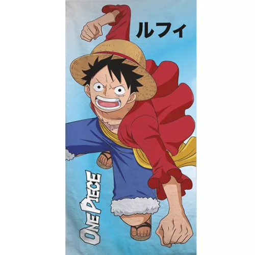One Piece Smiling Pirate fürdőlepedő, strand törölköző 70x140cm (Fast Dry)