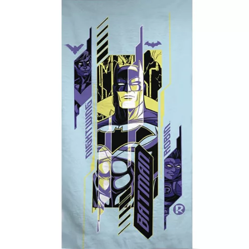 Batman Night Heroes fürdőlepedő, strand törölköző 70x140cm (Fast Dry)