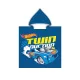 Hot Wheels Twin Duction strand törölköző poncsó 55x110 cm