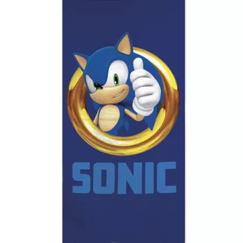  Sonic a sündisznó Thumbs Up fürdőlepedő, strand törölköző 70x140cm
