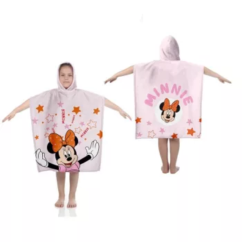 Disney Minnie Stars strand törölköző poncsó 60x120 cm