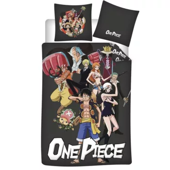   One Piece Team ágyneműhuzat 140×200cm, 63×63 cm microfibre