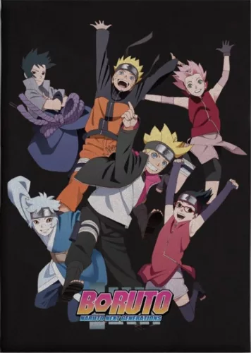 Boruto New Generation polár takaró 100x140cm