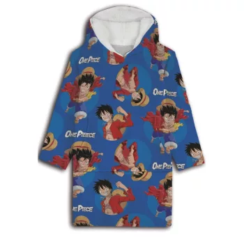   One Piece Hats felnőtt belebújós plüss polár takaró, poncsó