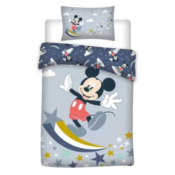  Disney Mickey Star gyerek, ovis ágyneműhuzat 100×140cm, 40×60 cm
