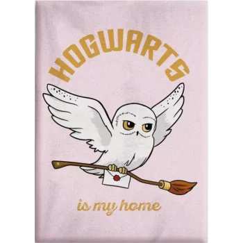 Harry Potter Hedvig coral fleece takaró 110x150cm