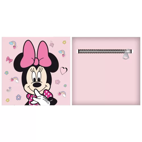 Disney Minnie Magical Day párna, díszpárna levehető huzattal 35x35 cm Velúr