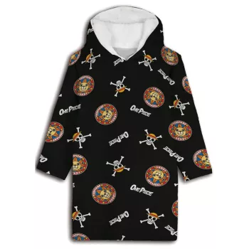   One Piece Thousand Sunny belebújós plüss polár takaró, poncsó 7-14 év