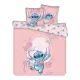 Disney Lilo és Stitch, A csillagkutya Heart dupla, kétszemélyes ágyneműhuzat 240×220cm, 65x65 cm