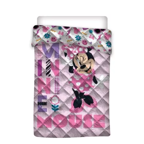 Disney Minnie Cutie steppelt ágytakaró, paplan 140x200cm