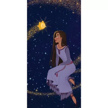   Disney Kívánság Asha fürdőlepedő, strand törölköző 70x140cm