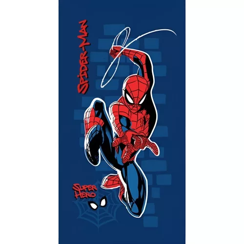 Pókember Jump Wall fürdőlepedő, strand törölköző 70x140cm