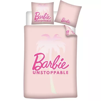   Barbie Unstoppable ágyneműhuzat 140×200cm, 63×63 cm microfibre