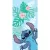 Disney Lilo és Stitch, A csillagkutya Blue Island fürdőlepedő, strand törölköző 70x140cm (Fast Dry)