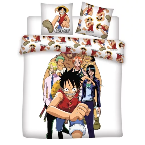 One Piece Treasure Sleep dupla, kétszemélyes ágyneműhuzat 240×220cm, 65x65 cm