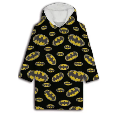 Batman Symbol belebújós plüss polár takaró, poncsó 7-14 év