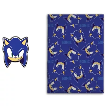   Sonic a sündisznó Spin Dash polár takaró és forma párna szett